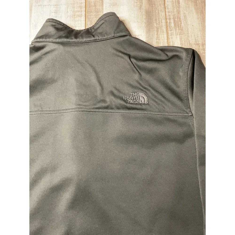 The North Face Mens Black Windwall Softshell Full Zip Jacket XXL Microfleece